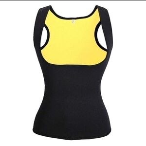 NWT GAINKEE neoprene sweat waist trainer body shaper sauna suit XL SM